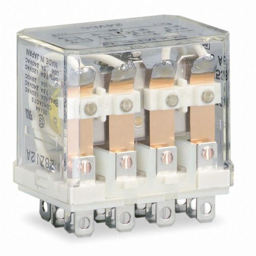 Square D Gen Purpose Relay,14 Pin,Square,24VDC 8501RSD44V53, 1 - Fred Meyer