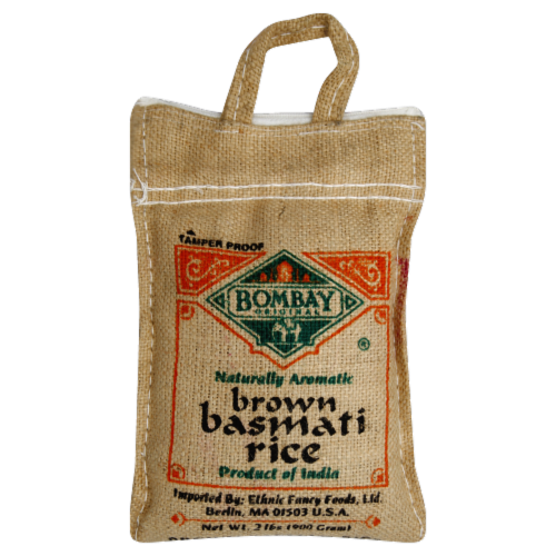 Bombay Original Brown Basmati Rice Perspective: front