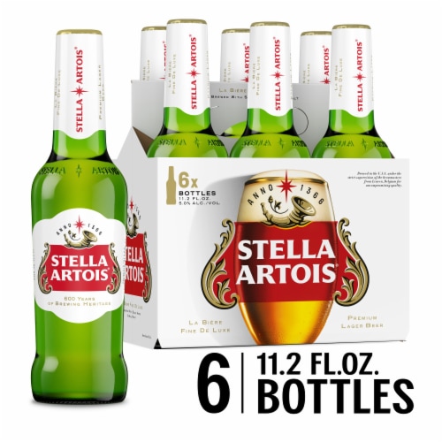 Stella Artois Premium Lager Beer Perspective: front
