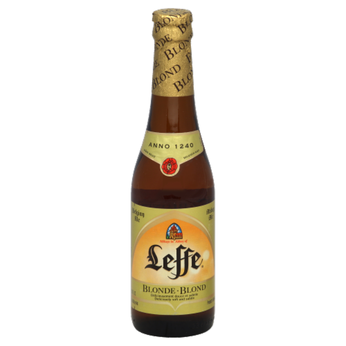 Leffe Blonde Belgian Ale Perspective: front