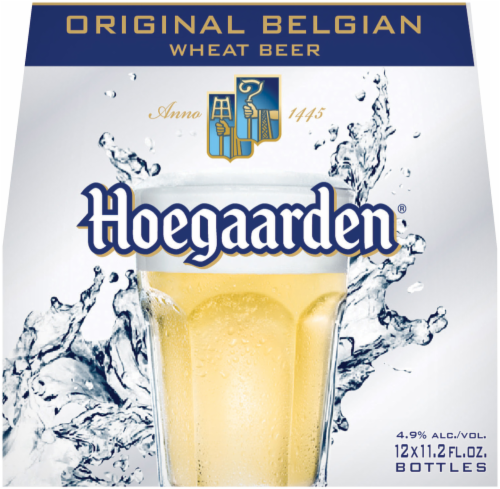 Hoegaarden Belgian Wheat Beer Perspective: front