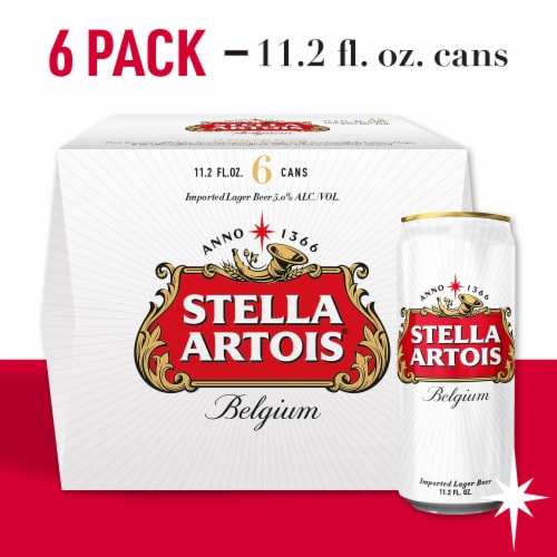 Stella Artois Imported Belgian Lager Perspective: front