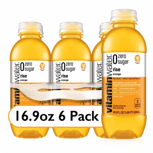 Vitaminwater® Zero Sugar Flavored Bottled Water Perspective: front