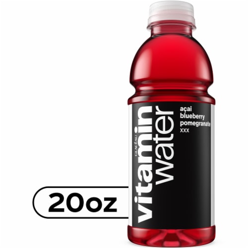 Vitaminwater® XXX Açai Blueberry Pomegranate Flavored Bottled Water