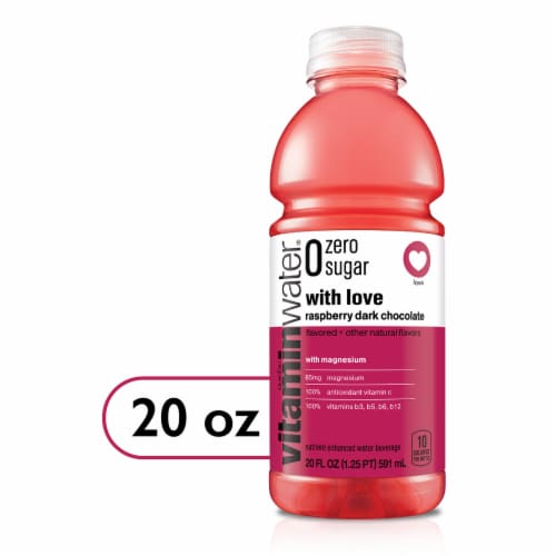 Vitaminwater® With Love Raspberry Dark Chocolate Flavored Bottled Water