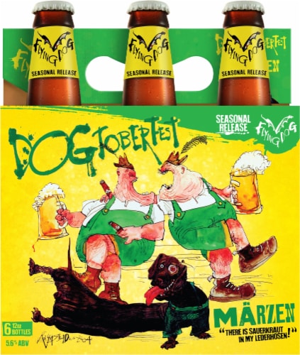 Flying Dog Seasonal Ale Perspective: front
