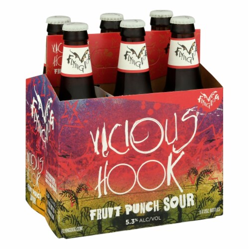 Flying Dog Vicious Hook Fruit Punch Sour Perspective: front