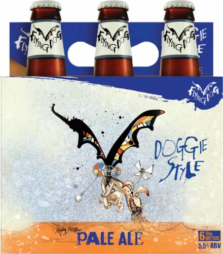 Flying Dog Doggie Style Pale Ale Perspective: front