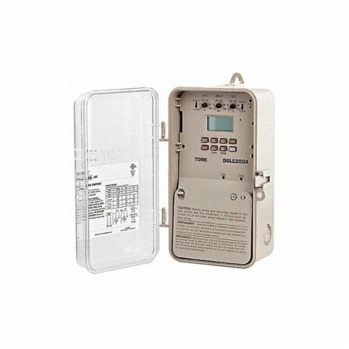 Tork Electronic Timer,7 Days,SPDT DGLC200ANC, 1 Harris Teeter