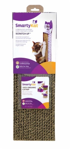 SmartyKat Hanging Scratcher with Catnip Perspective: front