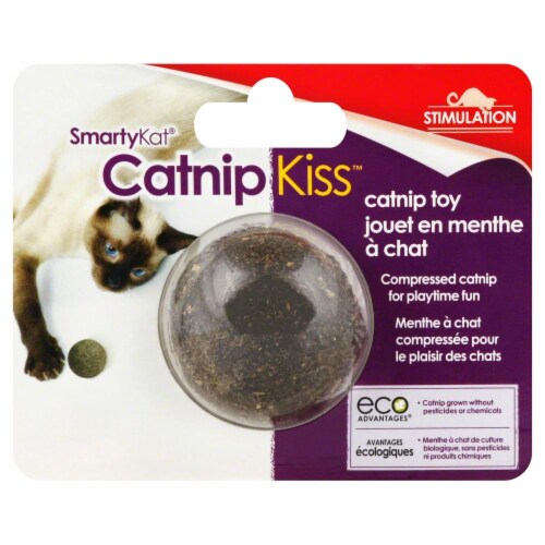 SmartyKat Catnip Kiss Cat Toy Perspective: front