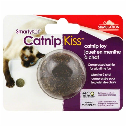 SmartyKat Catnip Kiss Cat Toy Perspective: front