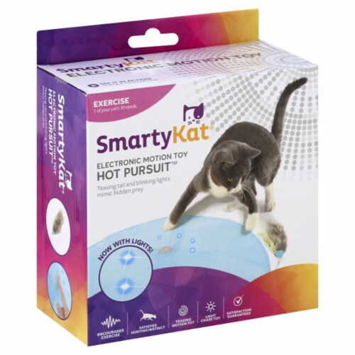 smartykat hot pursuit electronic light and motion cat toy