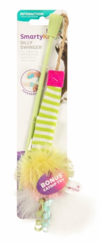 SmartyKat Silly Swinger Wand Cat Toy Perspective: front