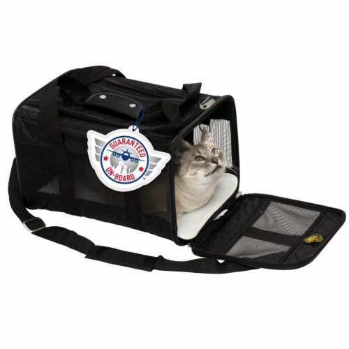 Sherpa Original Deluxe Lattice Stitch Travel Pet Carrier Airline