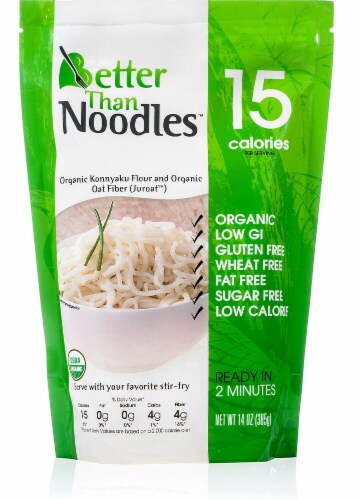 Better Than Noodles Organic Konnyaku Noodles Perspective: front