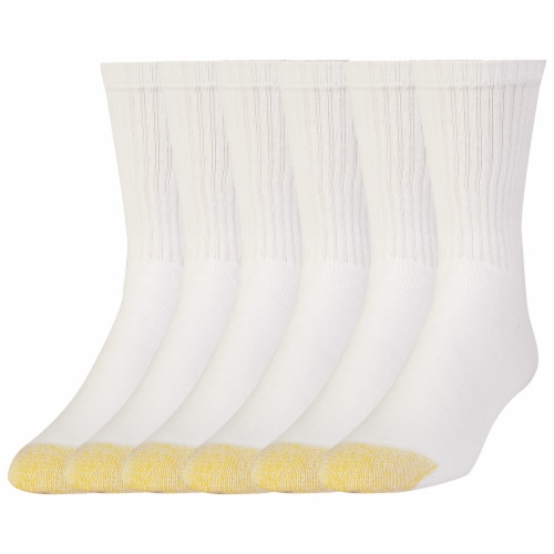 Gold Toe 3175S Athletic Short Crew - White Perspective: front
