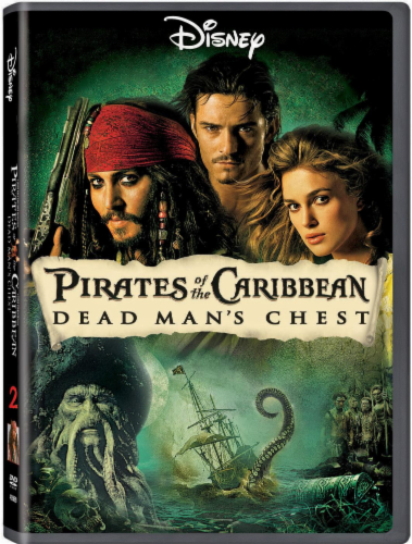Pirates of the Caribbean Dead Man's Chest (2006 - DVD) Perspective: front