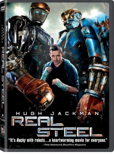 Real Steel (2011) DVD Perspective: front