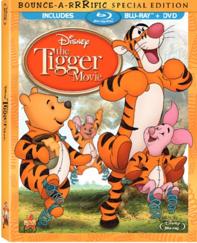 The Tigger Movie (2000 - Blu-Ray/DVD - Special Edition) Perspective: front