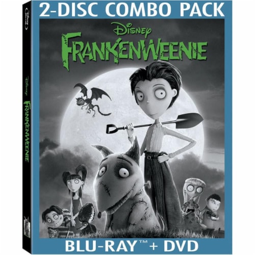 Disney Frankenweenie Blu-Ray DVD Perspective: front