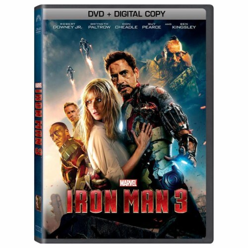 Iron Man 3 DVD Perspective: front