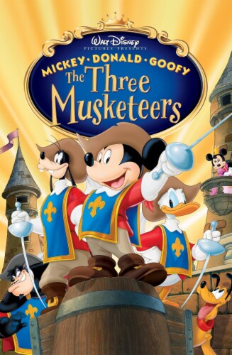 Mickey-Donald-Goofy: The Three Musketeers (2014 - Blu-Ray/DVD/Digital HD - 10th Anniversary Edition) Perspective: front