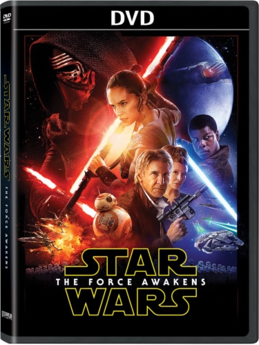 Star Wars: The Force Awakens (2015 - DVD) Perspective: front