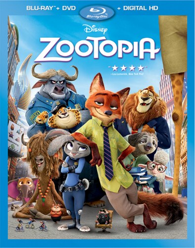 Zootopia (2016 - Blu-ray/DVD/HD Digital Copy) Perspective: front