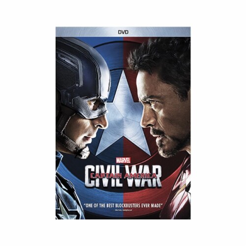 Captain America: Civil War DVD Perspective: front