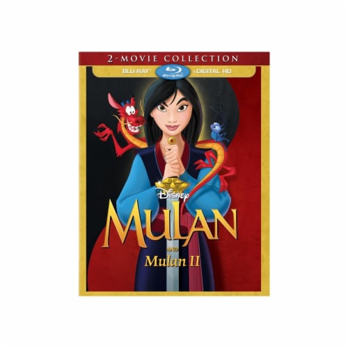 Mulan Two Movie Collection (Blue Ray + Digital Copy) Perspective: front