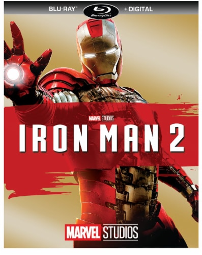 Iron Man 2 (2010 - Blu-ray/Digital Copy - Marvel's 10th Anniversary Edition) Perspective: front