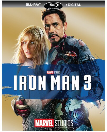 Iron Man 3 (2013 - Blu-ray/Digital Copy - Marvel's 10th Anniversary Edition) Perspective: front