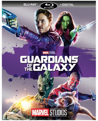 Guardians Of the Galaxy (2014 - Blu-ray/Digital Copy - Marvel's 10th Anniversary Edition) Perspective: front