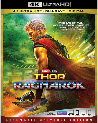 Thor: Ragnarok (2018 - Blu-ray/Digital Copy) Perspective: front