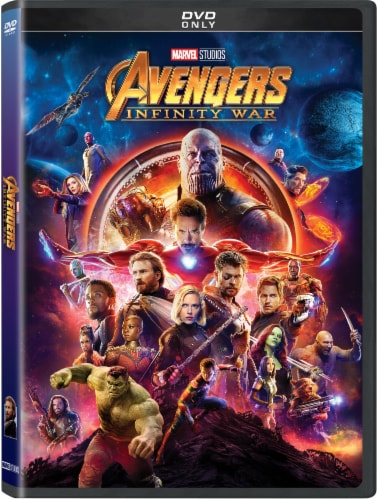 Avengers: Infinity War (2018 - DVD) Perspective: front