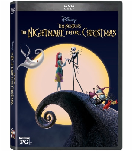 The Nightmare Before Christmas (1993 - DVD) Perspective: front