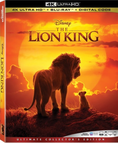 The Lion King Ultimate Collector’s Edition (2019 - 4K Ultra HD/Blu-Ray/Digital Code) Perspective: front