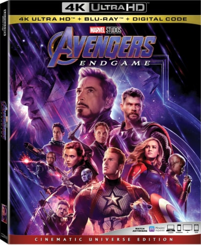 Avengers: Endgame (2019 - Blu-ray/4K-UHD/Digital Copy) Perspective: front