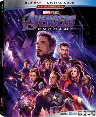 Avengers: Endgame (2019 - Blu-ray/Digital Copy) Perspective: front