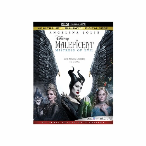 Maleficent: Mistress of Evil (4K Ultra HD/Blu-Ray/Digital Code) Perspective: front