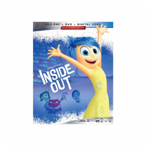 Inside Out (2015 - Blu-ray/DVD/Digital Code) Perspective: front