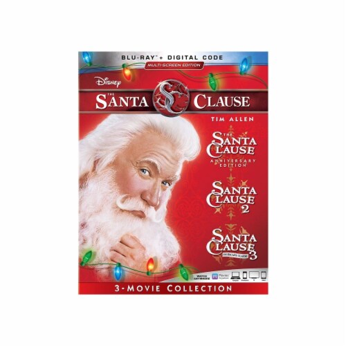 The Santa Clause Movie Bundle (1994-2006) BlueRay DVD Perspective: front