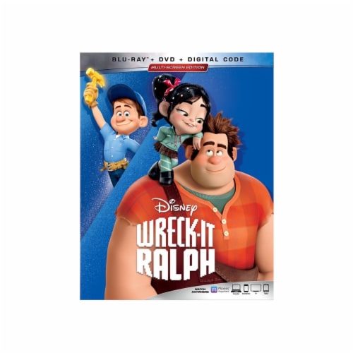 Wreck-It Ralph (2012 - Blu-Ray/DVD/Digital Copy) Perspective: front