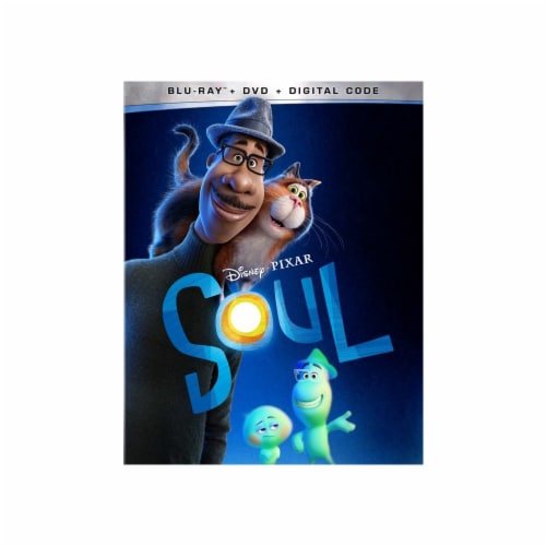 Soul (DVD + Blu-Ray + Digital Copy)  Available 3/23/2021 Perspective: front