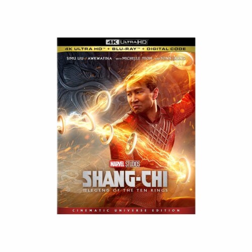 Shang-Chi And The Legend of the Ten Rings (2021 - Blu Ray/4K Ultra HD/Digital Copy) Perspective: front