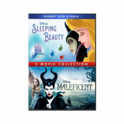 Disney Sleeping Beauty and Maleficent 2-Movie Collection (DVD) Perspective: front