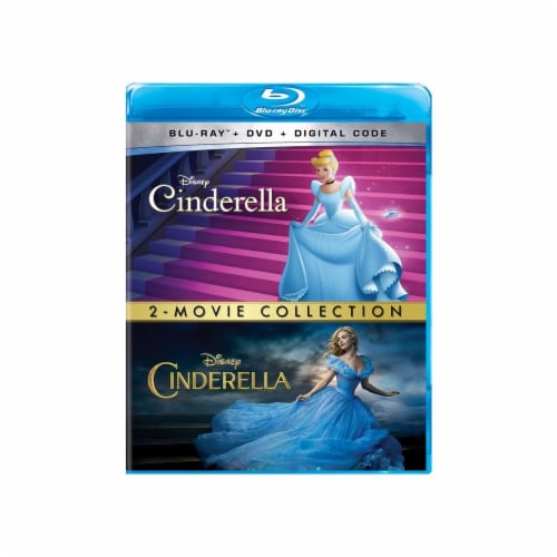 Cinderella 2-Movie Collection (Blu-Ray/DVD/Digital Code) Perspective: front