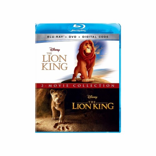 Lion King 2 Movie Collection (1994, 2019 - Blu-Ray/DVD) Perspective: front