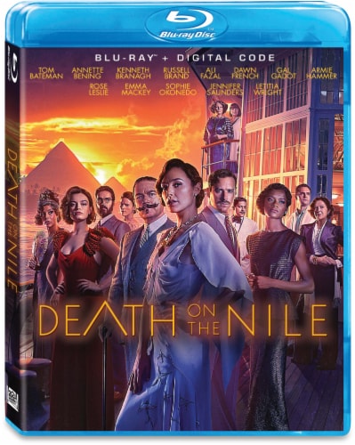 Death on the Nile (2022 - Blu-Ray + Digital Code) Perspective: front